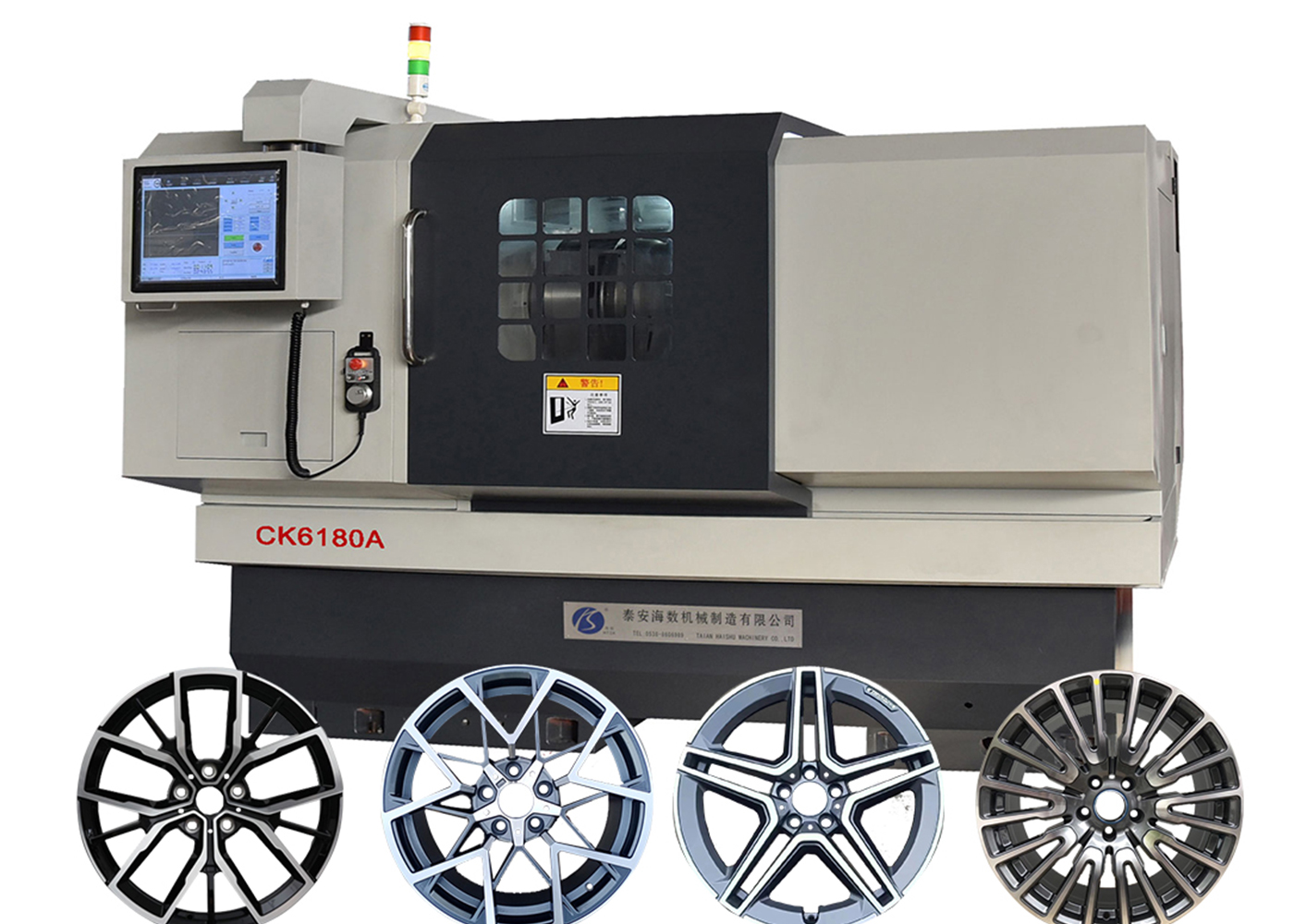 What Makes the 28-inch Wheel Lathe CK6180W Ideal for Wheel CNC Machine Operations?