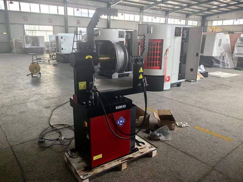 diamond cut alloy wheel refurbishment machine for sale