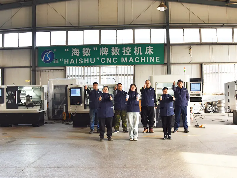 alloy wheel repair lathe machine workshop