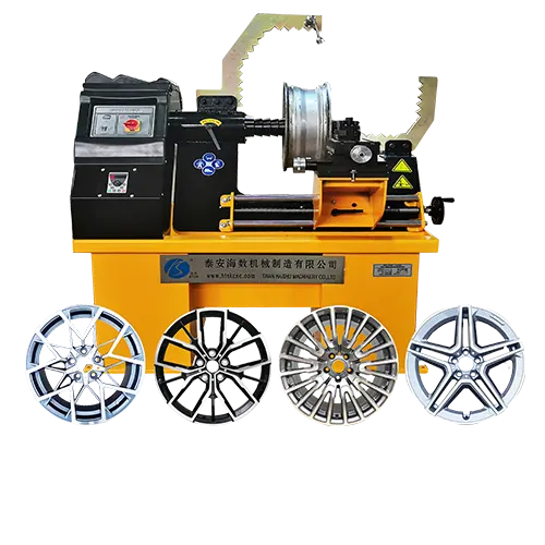 wheel straightening machine